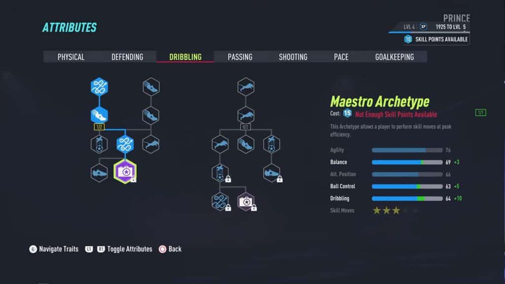 Árbol de habilidades del modo Carrera de FIFA 22 explicado - Dexerto